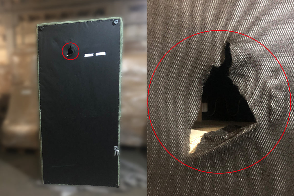 B-Ware KAWOLA Sofa SAMU Ecksofa Cord olivgrün Recamiere links