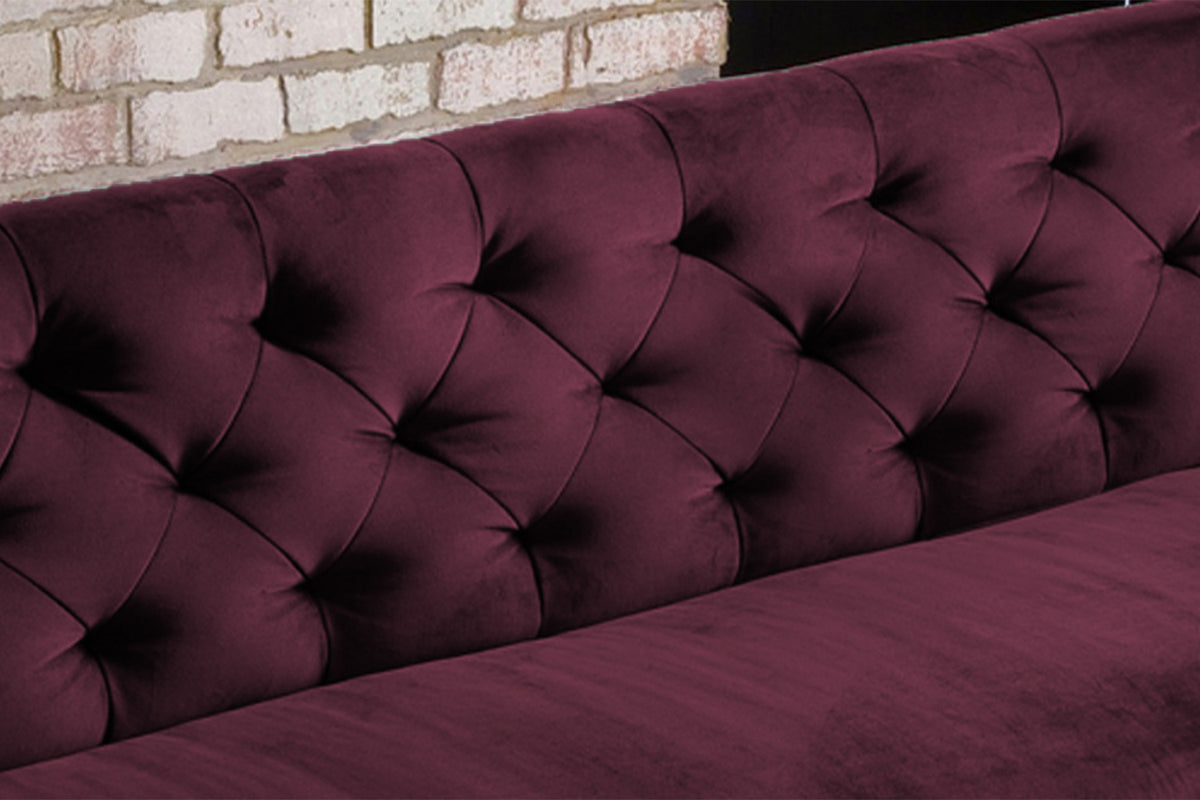 KAWOLA Esszimmerbank CHARME Velvet purple