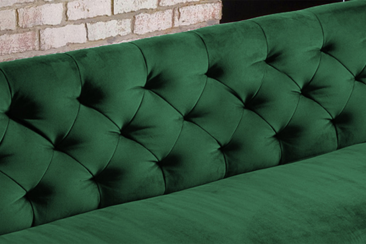 KAWOLA Esszimmerbank CHARME Velvet smaragd