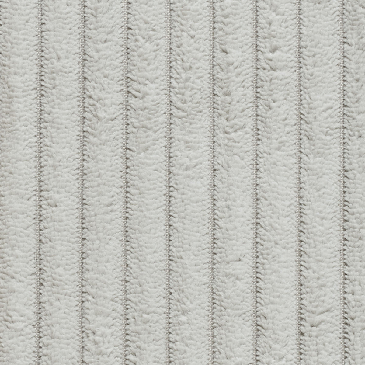 KAWOLA Sofa MADELINE 3-Sitzer Cord hellgrau