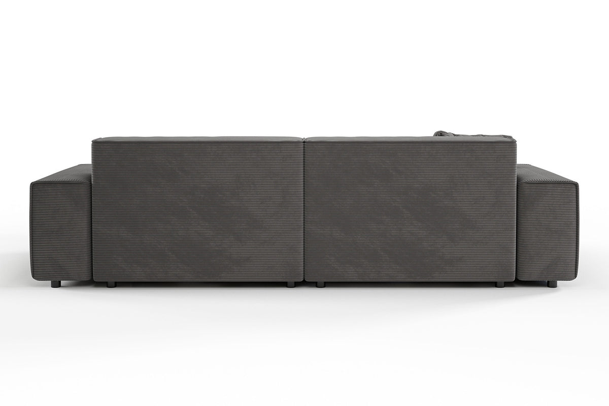 KAWOLA Sofa RANI 3-Sitzer Cord grau