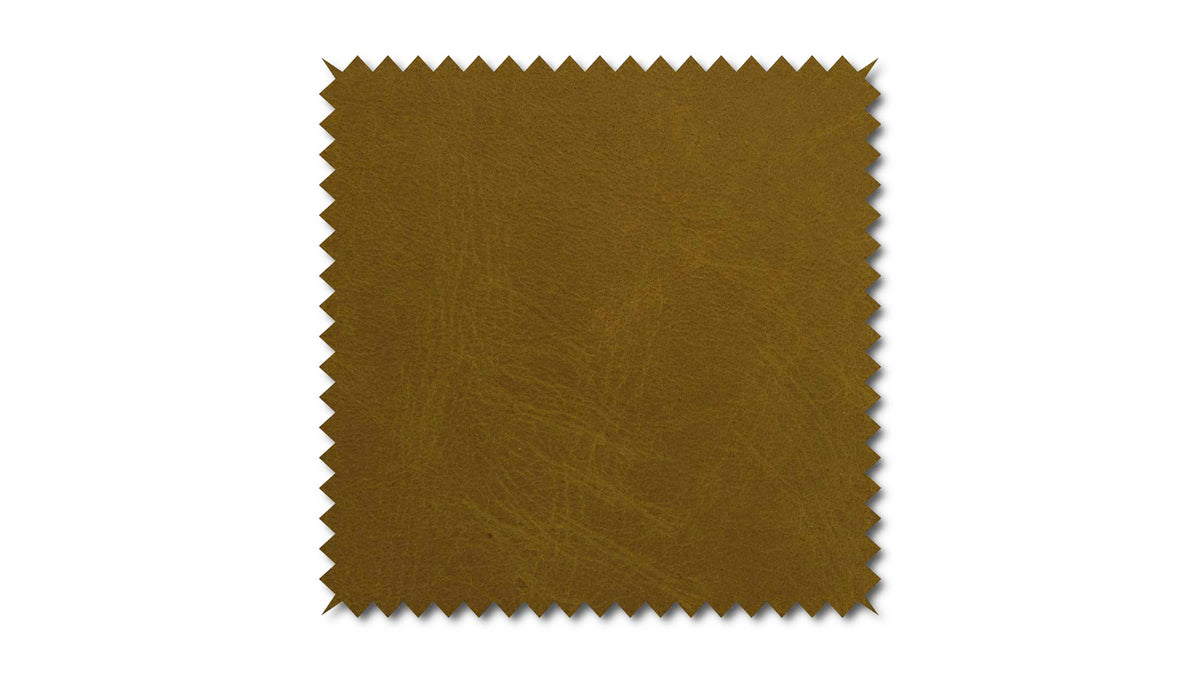 KAWOLA Stoffmuster Leder cognac