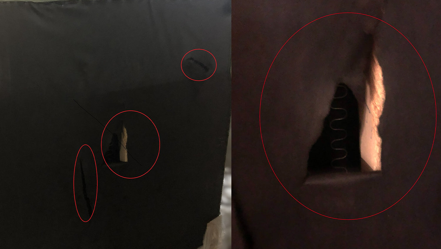 B-Ware KAWOLA Big Sofa MIKA Feincord olivgrün
