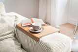 B-Ware KAWOLA Sofa MADELINE 2-Sitzer Cord cremeweiß