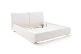 KAWOLA Bett HENRY Polsterbett Cord cremeweiß