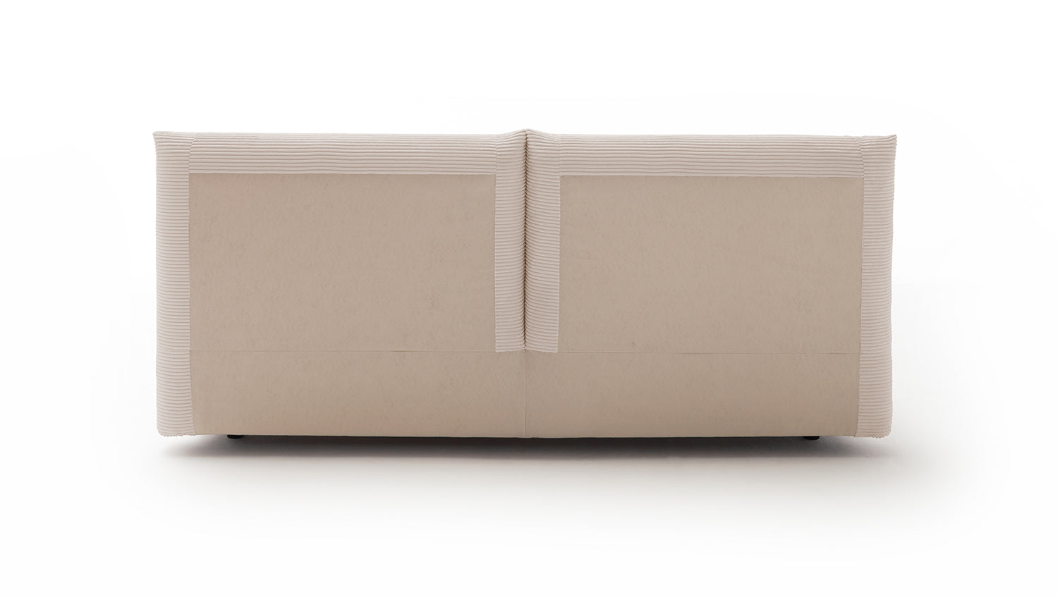 KAWOLA Bett HENRY Polsterbett Cord taupe