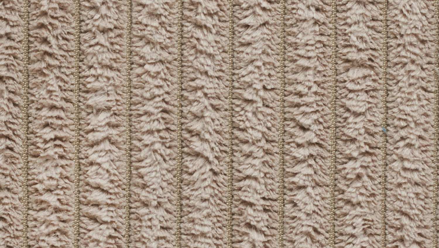 KAWOLA Big Hocker MADELINE Polsterhocker Cord taupe