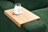 KAWOLA Big Sofa MADELINE Cord smaragd