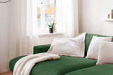 KAWOLA Big Sofa MADELINE Cord smaragd