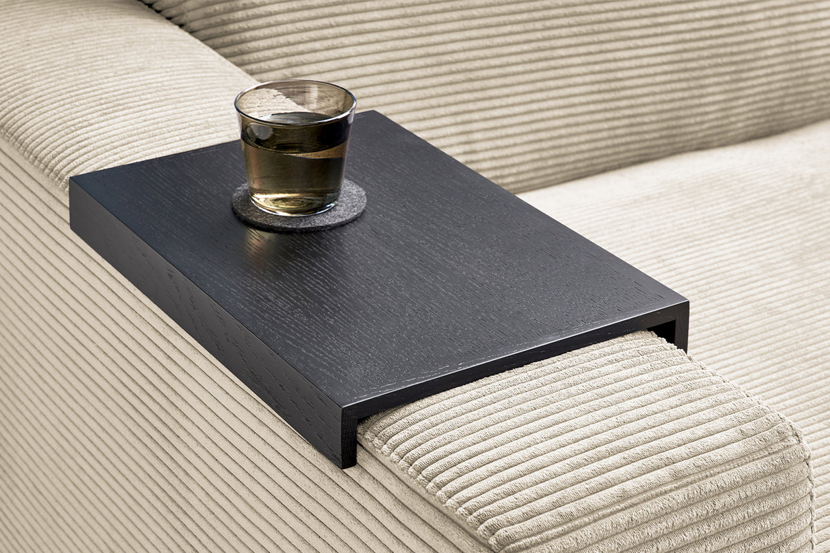 KAWOLA Big Sofa MADELINE Stoff petrol