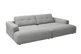 KAWOLA Big Sofa MIKA Feincord grau