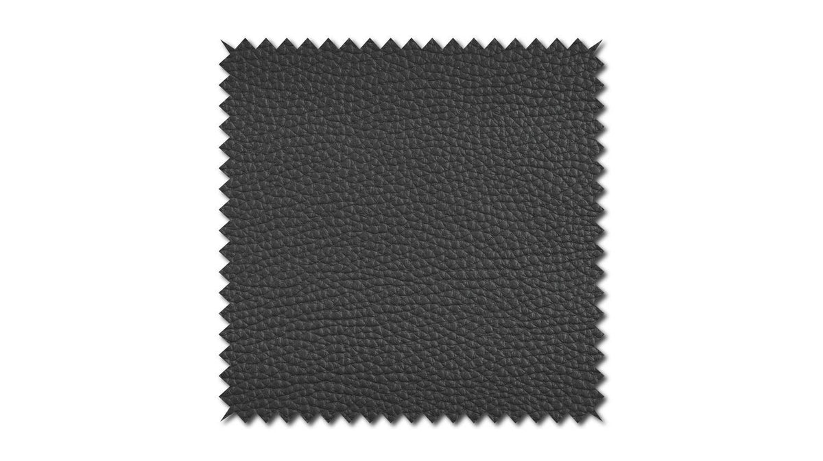 KAWOLA Big Sofa PALACE 3-Sitzer mit Sitztiefenverstellung Leder schwarz