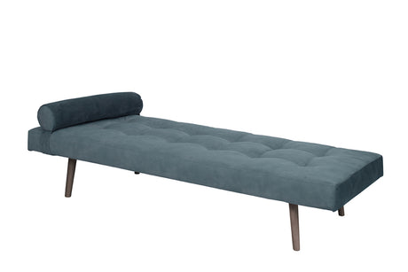 KAWOLA Daybed GRINO Liege Stoff Velvet petrol
