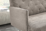 KAWOLA Esszimmerbank CHARME Cord steingrau