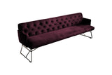 KAWOLA Esszimmerbank CHARME Velvet purple