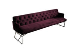 KAWOLA Esszimmerbank CHARME Velvet purple