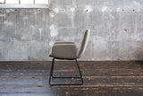 KAWOLA Esszimmerstuhl NEW CHARME Velvet sand