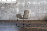 KAWOLA Esszimmerstuhl NEW CHARME Velvet sand