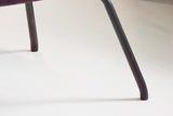KAWOLA Hocker LOTTE Polsterhocker velvet purple