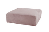 KAWOLA Hocker WIOLO SOFT Sitzelement für Modulsofa Cord rosa