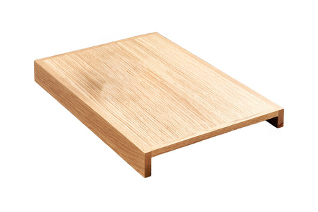 KAWOLA Holztablett MADELINE Eiche natur für Armlehne Sofa