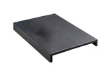 KAWOLA Holztablett MADELINE Eiche schwarz für Armlehne Sofa
