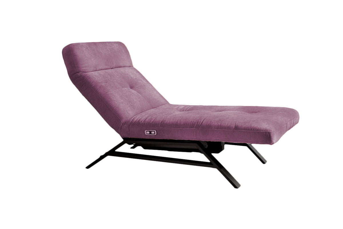 KAWOLA Liege AMERIVA Relaxliege Velvet purple