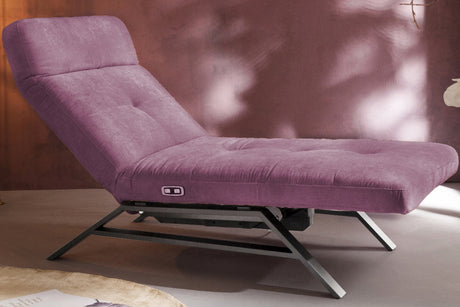KAWOLA Liege AMERIVA Relaxliege Velvet purple