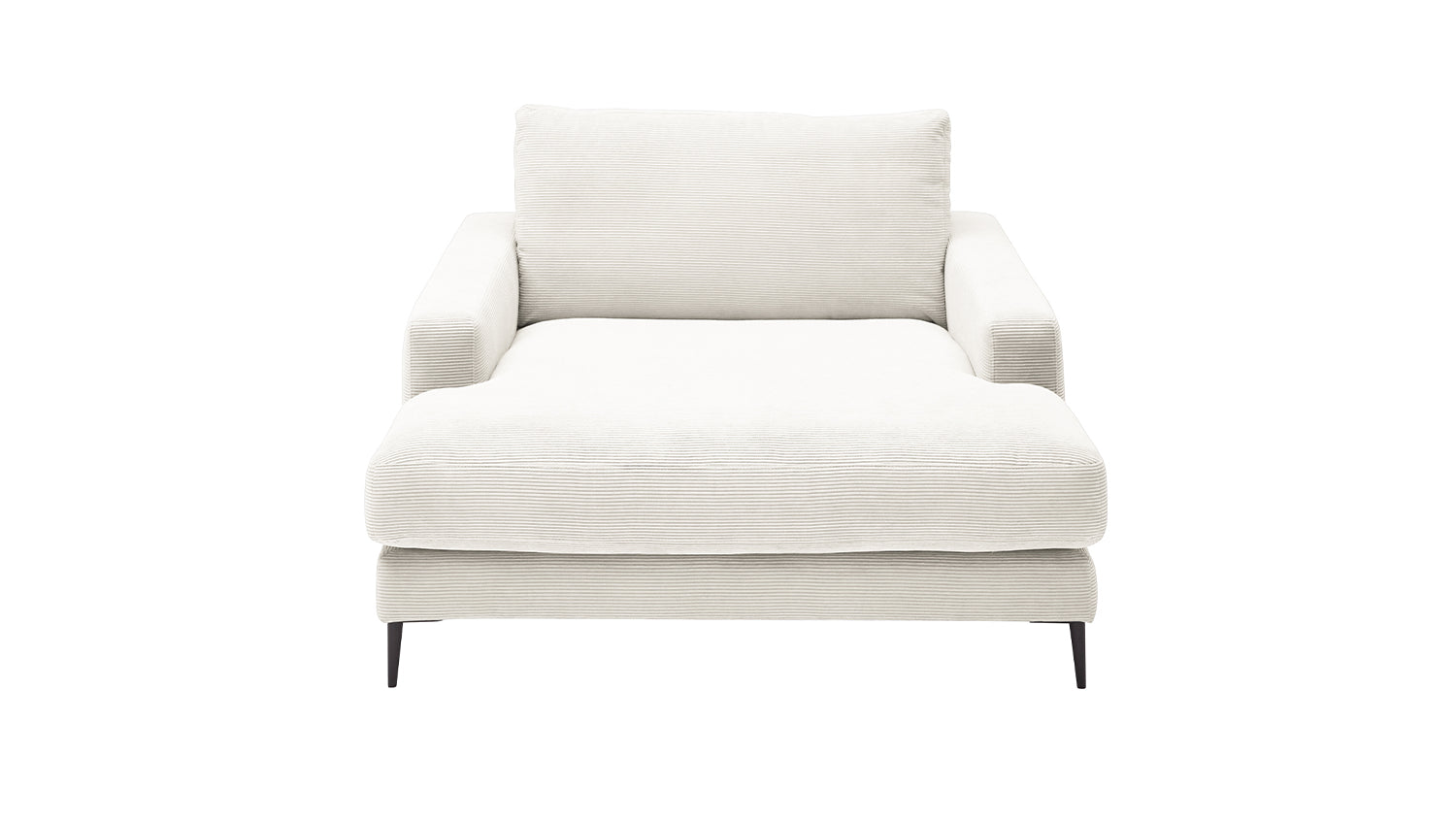 KAWOLA Longseat CARA Feincord weiß