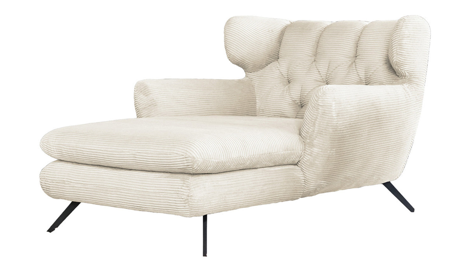 KAWOLA Longseat CHARME Cord cremeweiß
