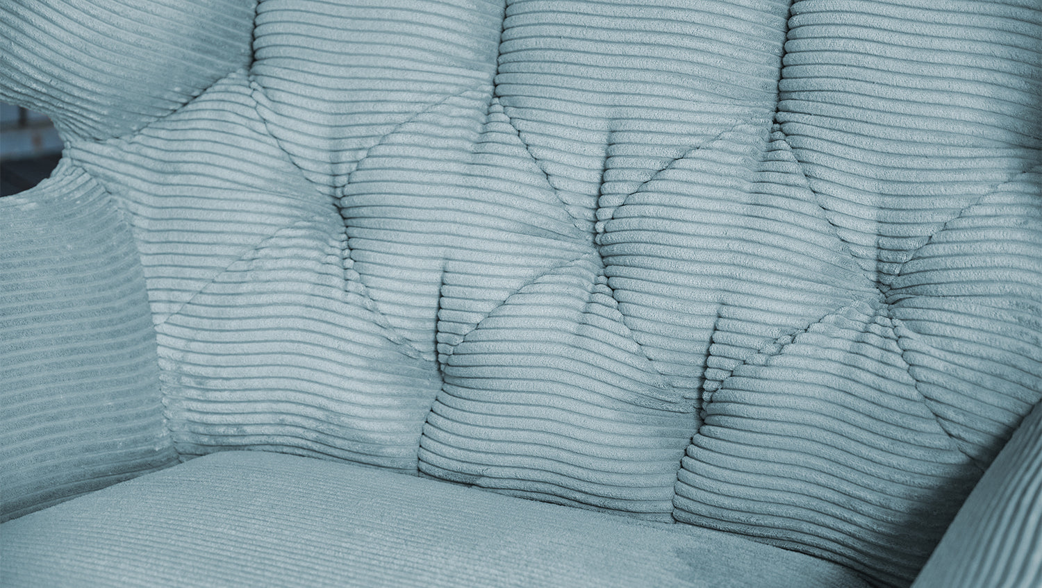 KAWOLA Longseat CHARME Cord hellblau