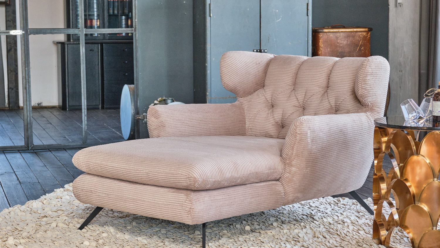 KAWOLA Longseat CHARME Cord taupe