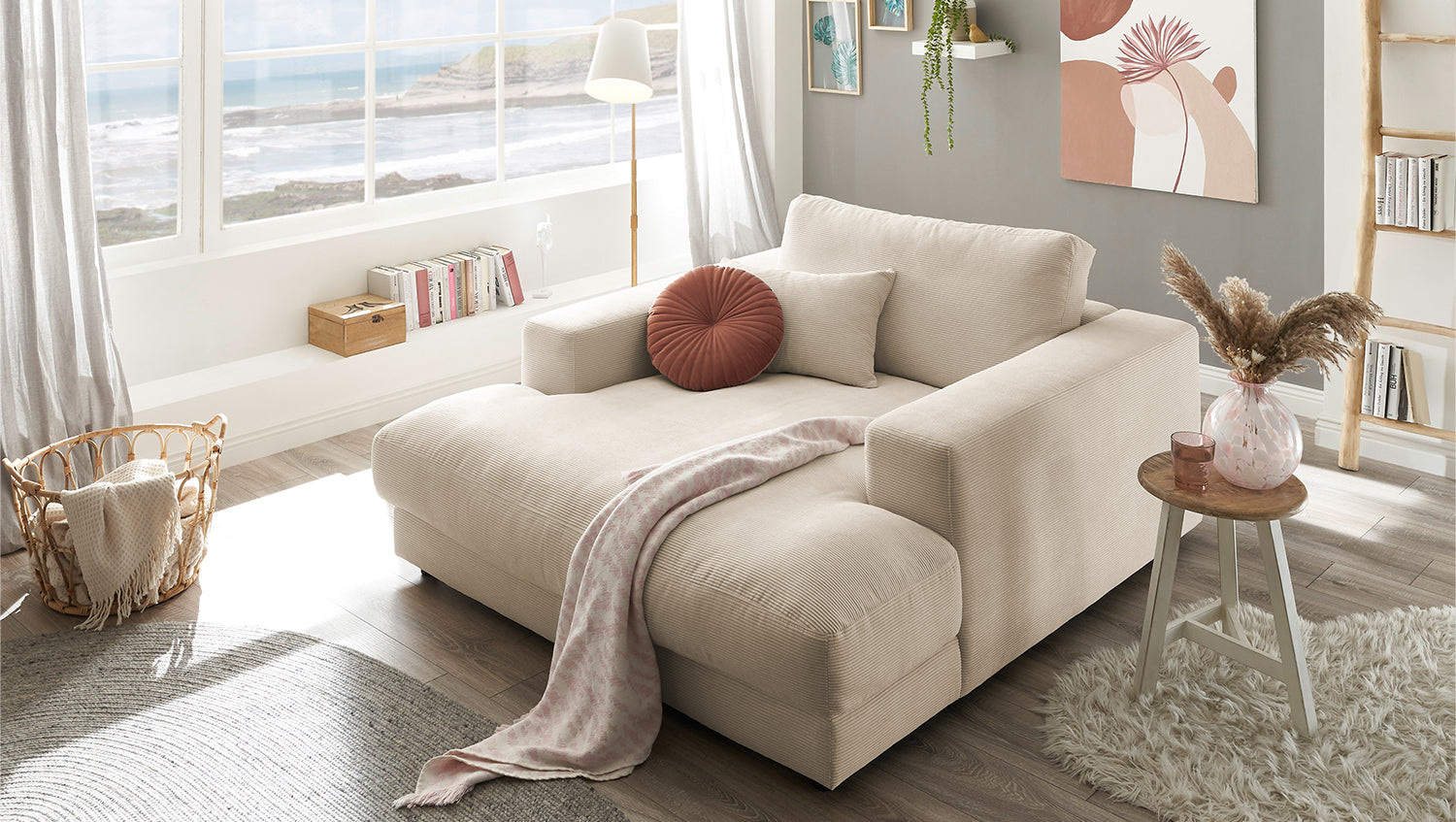 KAWOLA Longseat MADELINE Feincord beige