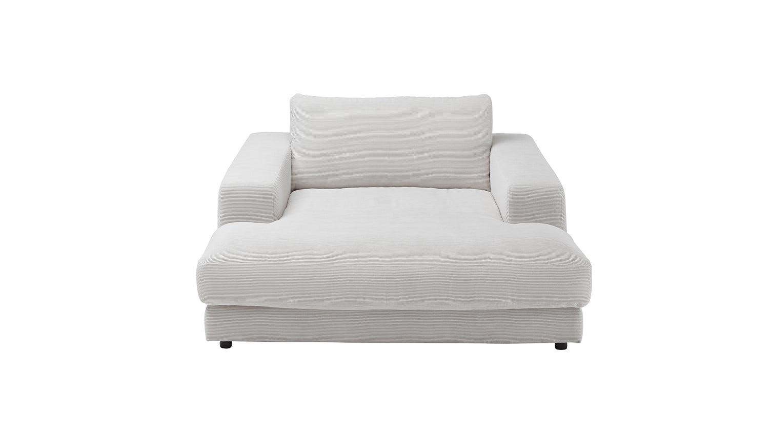 KAWOLA Longseat MADELINE Feincord weiß