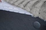 KAWOLA Modulsofa WIOLO SOFT 3 Module 3 Rückenkissen Weicher Breitcord grau