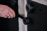KAWOLA Modulsofa WIOLO SOFT 5 Module 5 Rückenkissen Cord hellgrau