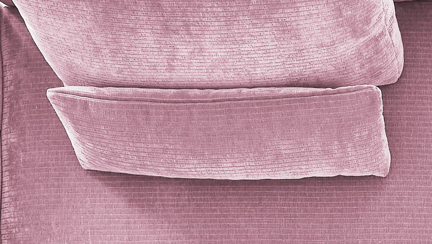 KAWOLA Nierenkissen SEPHI medium Cord Vintage rosa