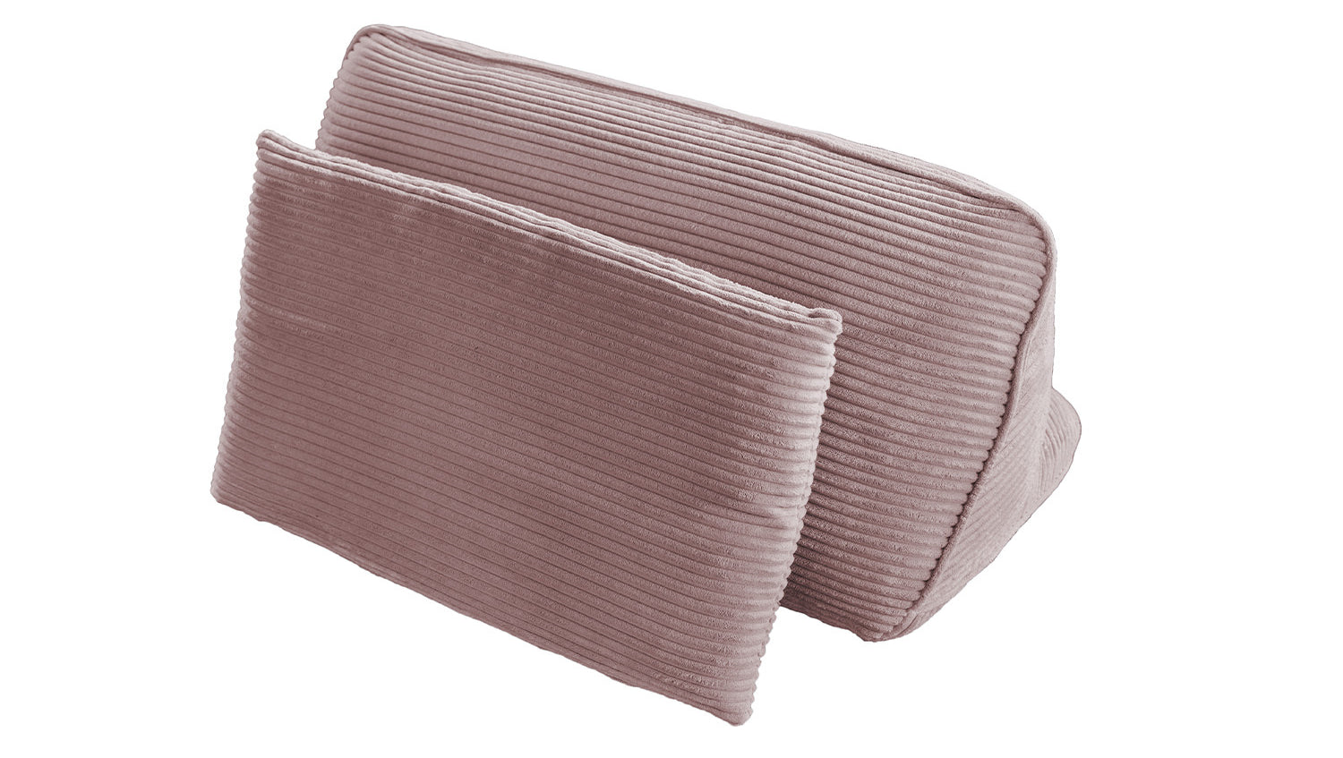 KAWOLA Rückenkissen WIOLO SOFT Cord rosa