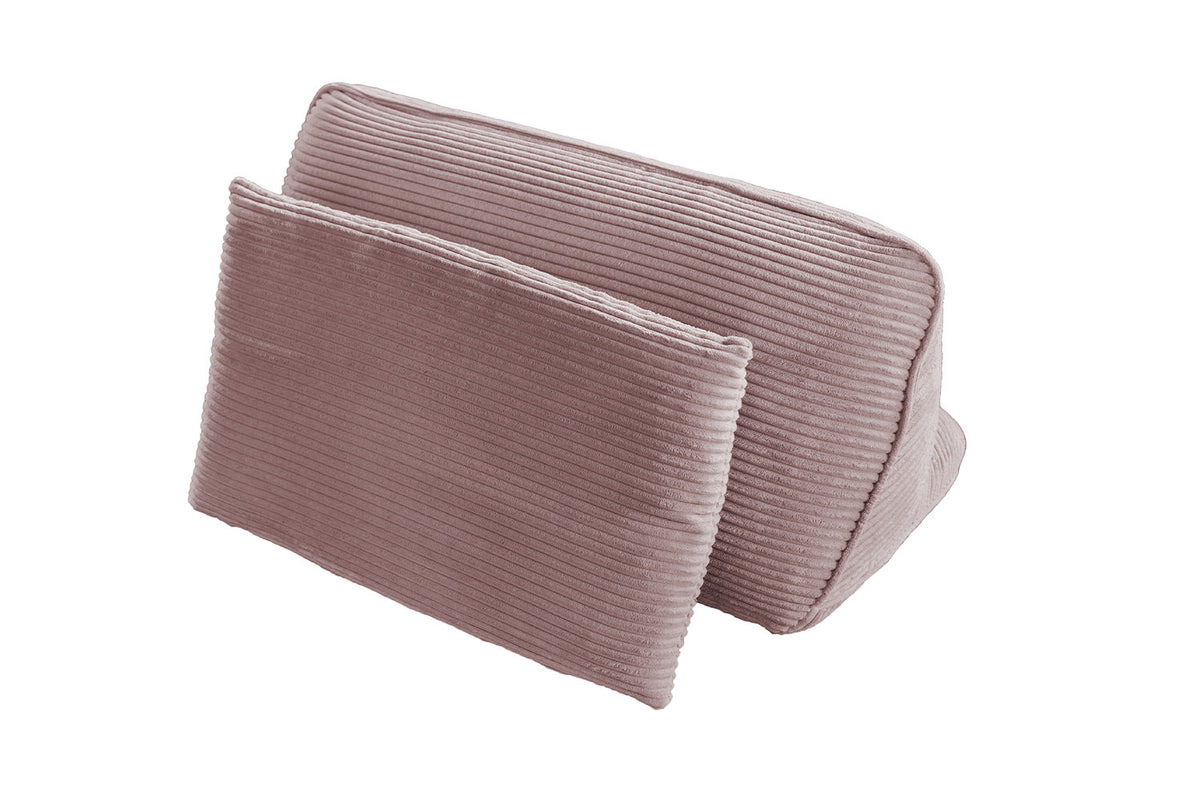 KAWOLA Rückenkissen WIOLO SOFT Cord rosa