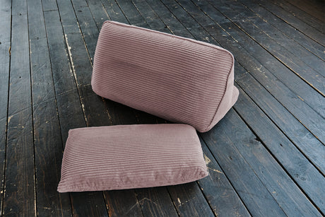 KAWOLA Rückenkissen WIOLO SOFT Cord rosa