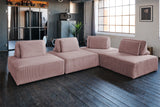KAWOLA Rückenkissen WIOLO SOFT Cord rosa