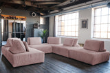 KAWOLA Rückenkissen WIOLO SOFT Cord rosa