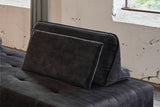 KAWOLA Rückenkissen WIOLO velvet anthrazit