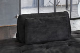 KAWOLA Rückenkissen WIOLO velvet anthrazit