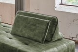 KAWOLA Rückenkissen WIOLO velvet moosgrün