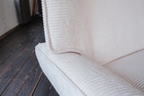 KAWOLA Sessel CALLA Relaxsessel Cord cremeweiß