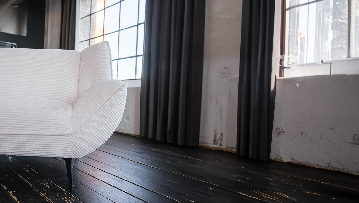 KAWOLA Sessel CALLA Relaxsessel Cord cremeweiß