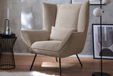 KAWOLA Sessel IVA Relaxsessel Cord taupe