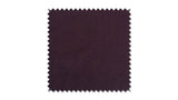 KAWOLA Sessel LOTTE Ohrensessel velvet purple mit Hocker