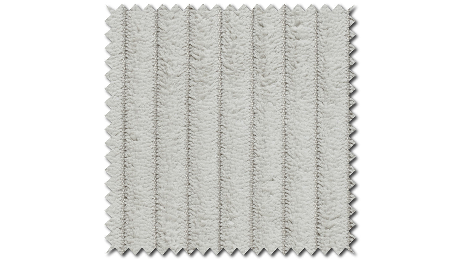 KAWOLA Sitzgruppe CHARME Sofa Sessel Hockerbank Cord hellgrau